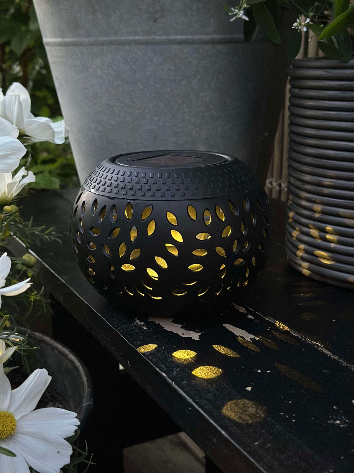Lanterne FIONA Solar - Black
