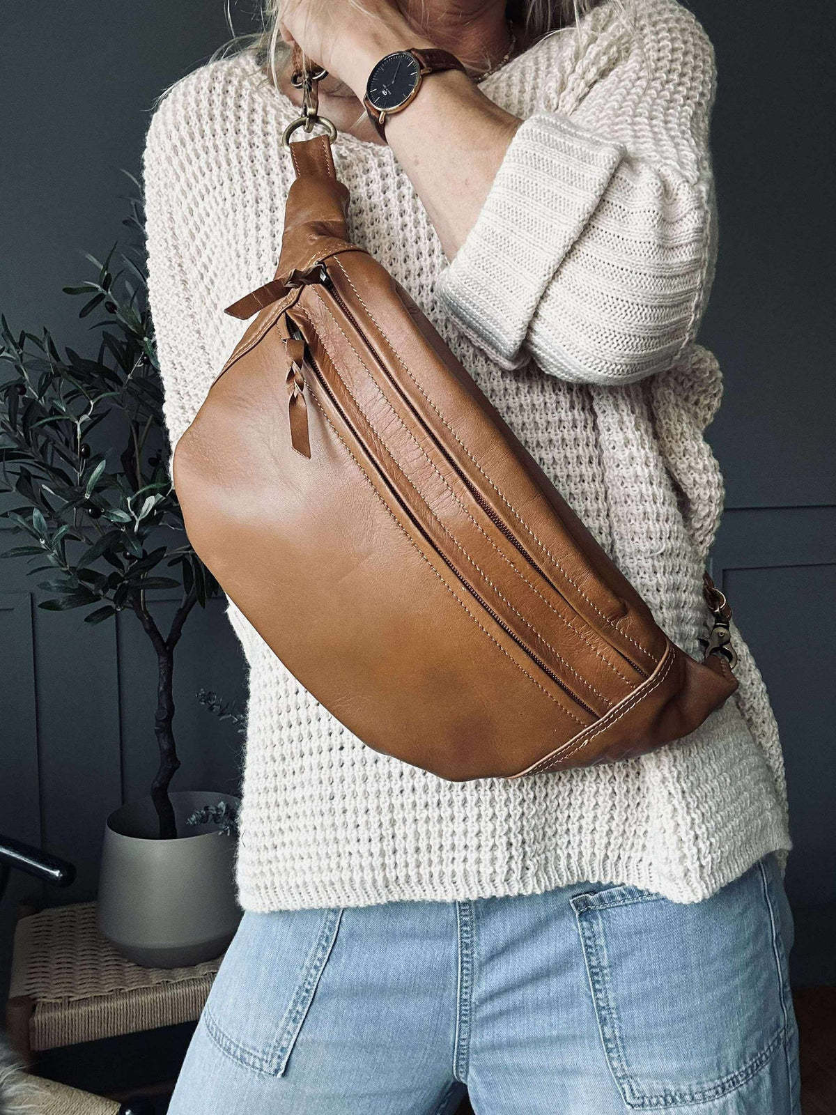 Bumbag Big Selma - Cognac