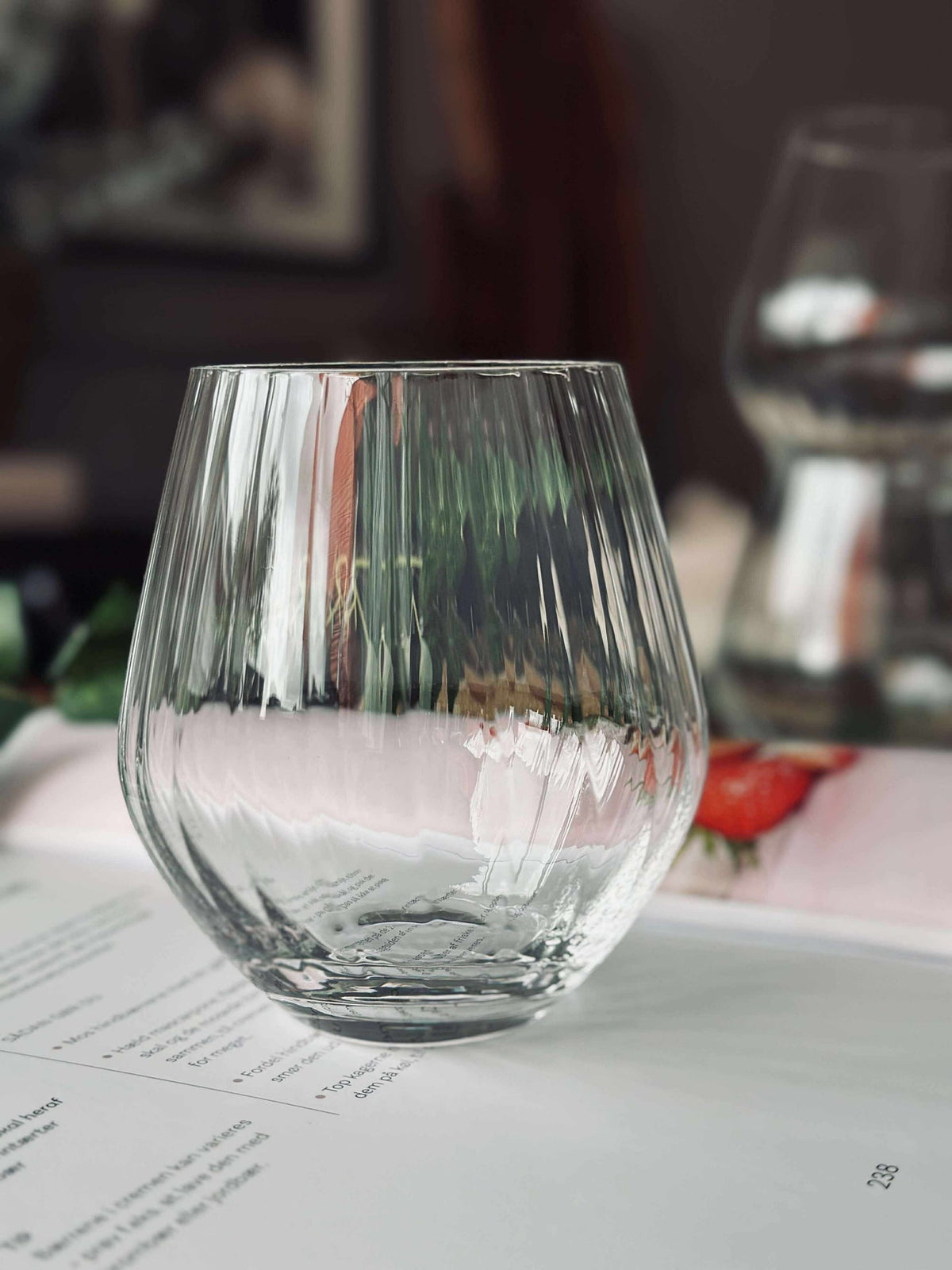Vannglass CRYSTAL - Sett med 4 stk.