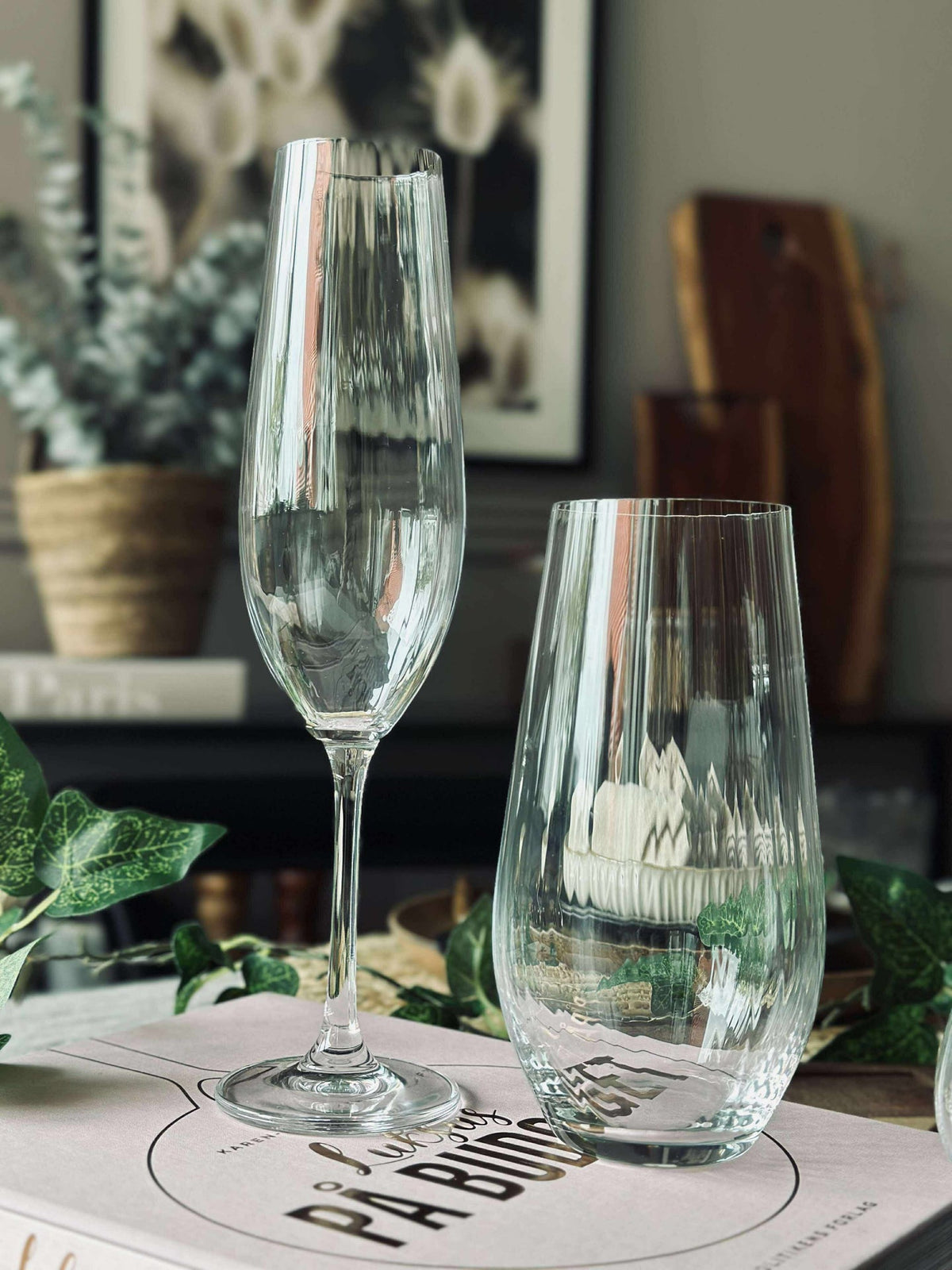 Champagneglass CRYSTAL, 2 stk
