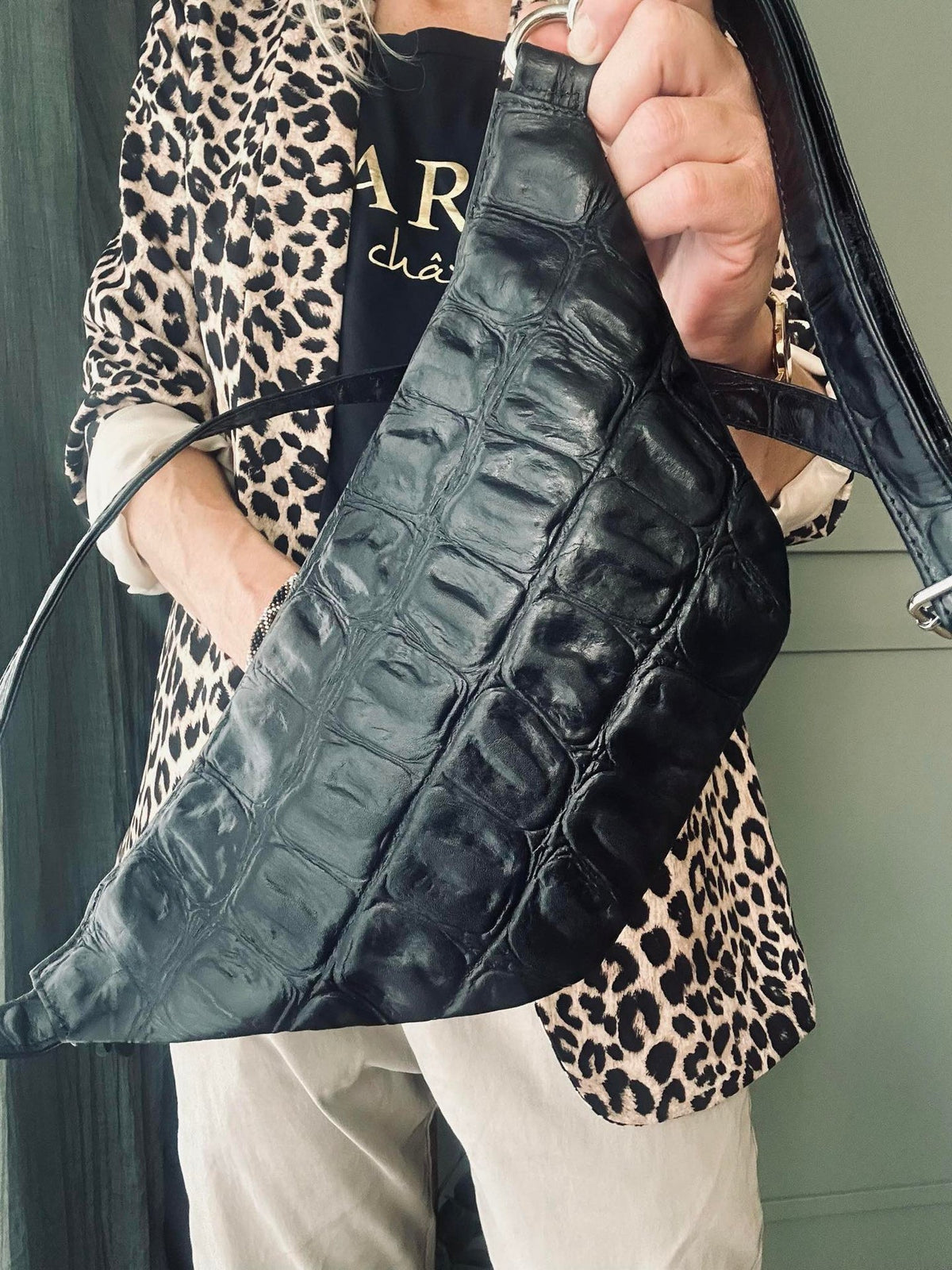 Bumbag Croco deluxe