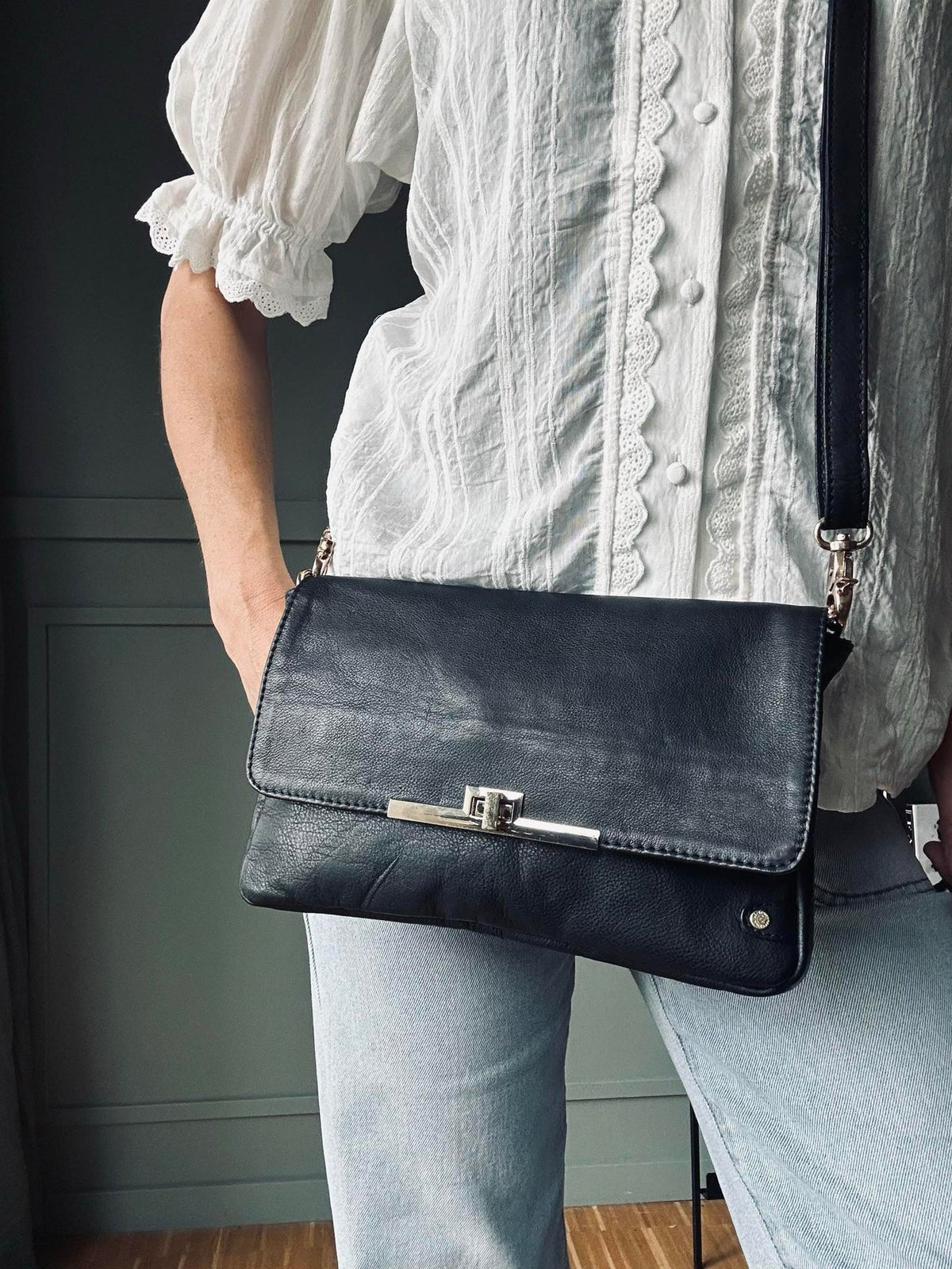 Clutch Elegant svart / gull