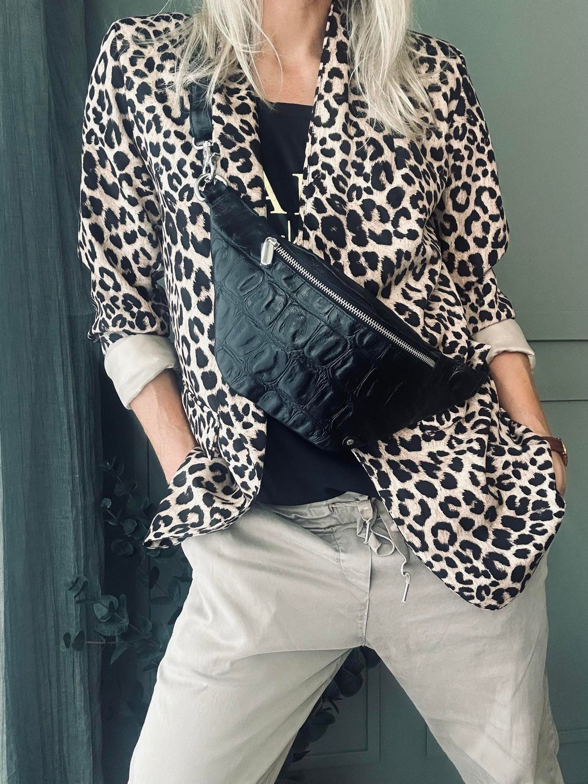 Bumbag Croco deluxe