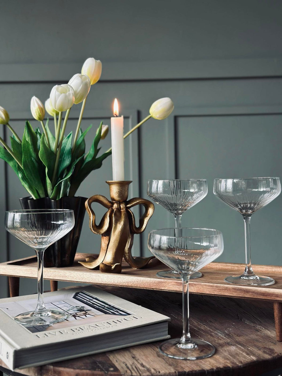 Cocktail CRYSTAL glass - 4 stk.