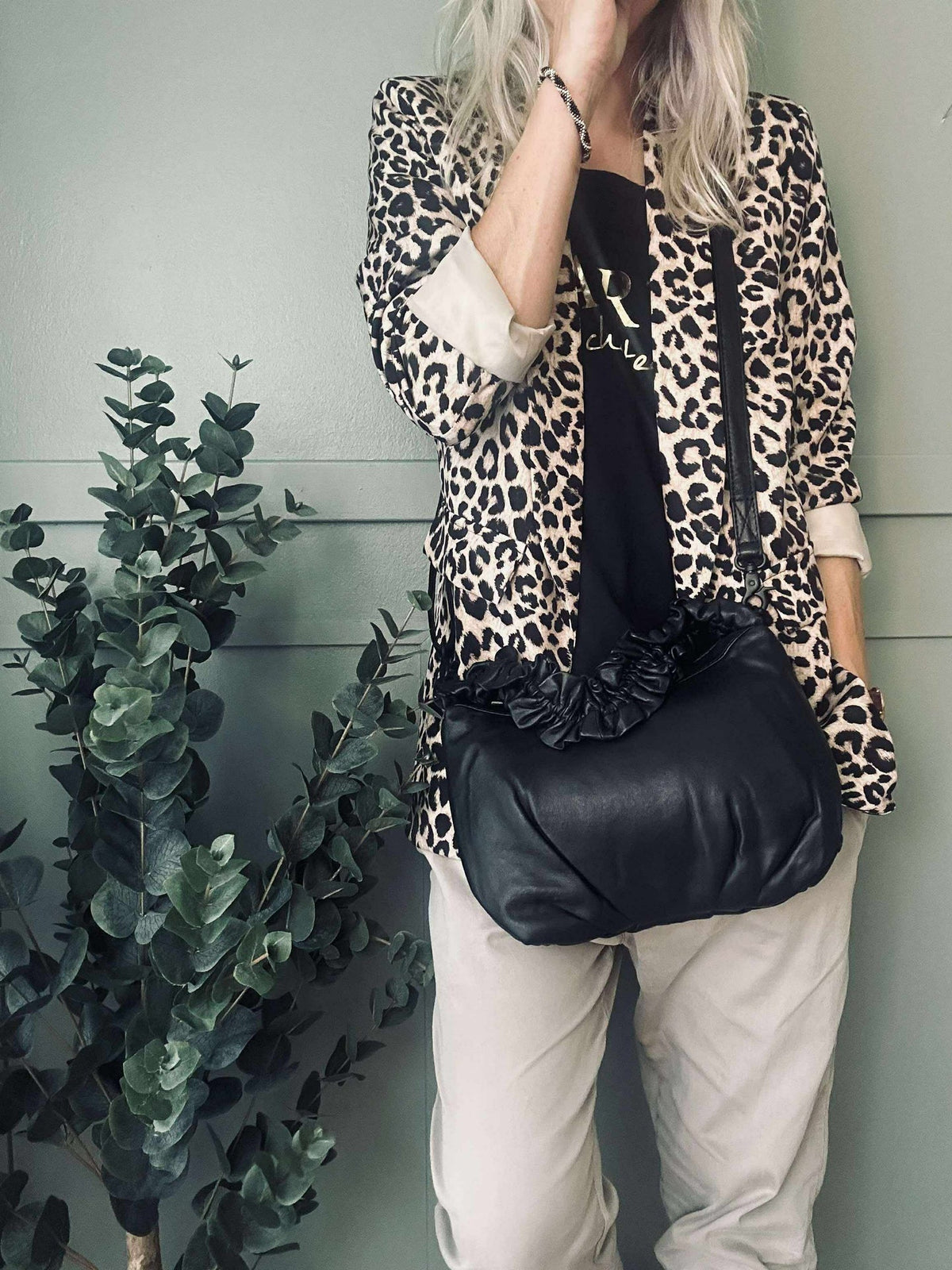 Crossbody i lekker lærkvalitet