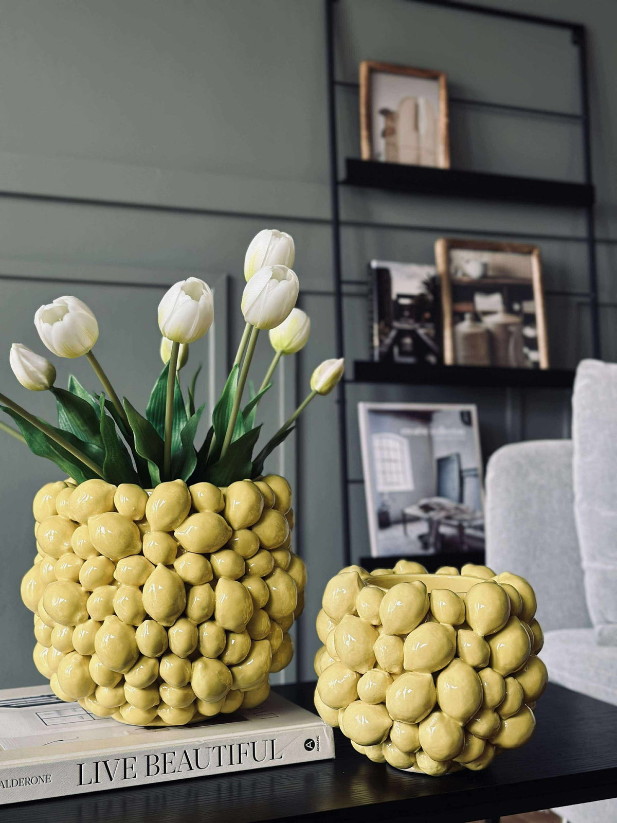 Skjuler CITRUS small - Håndlaget stentøy