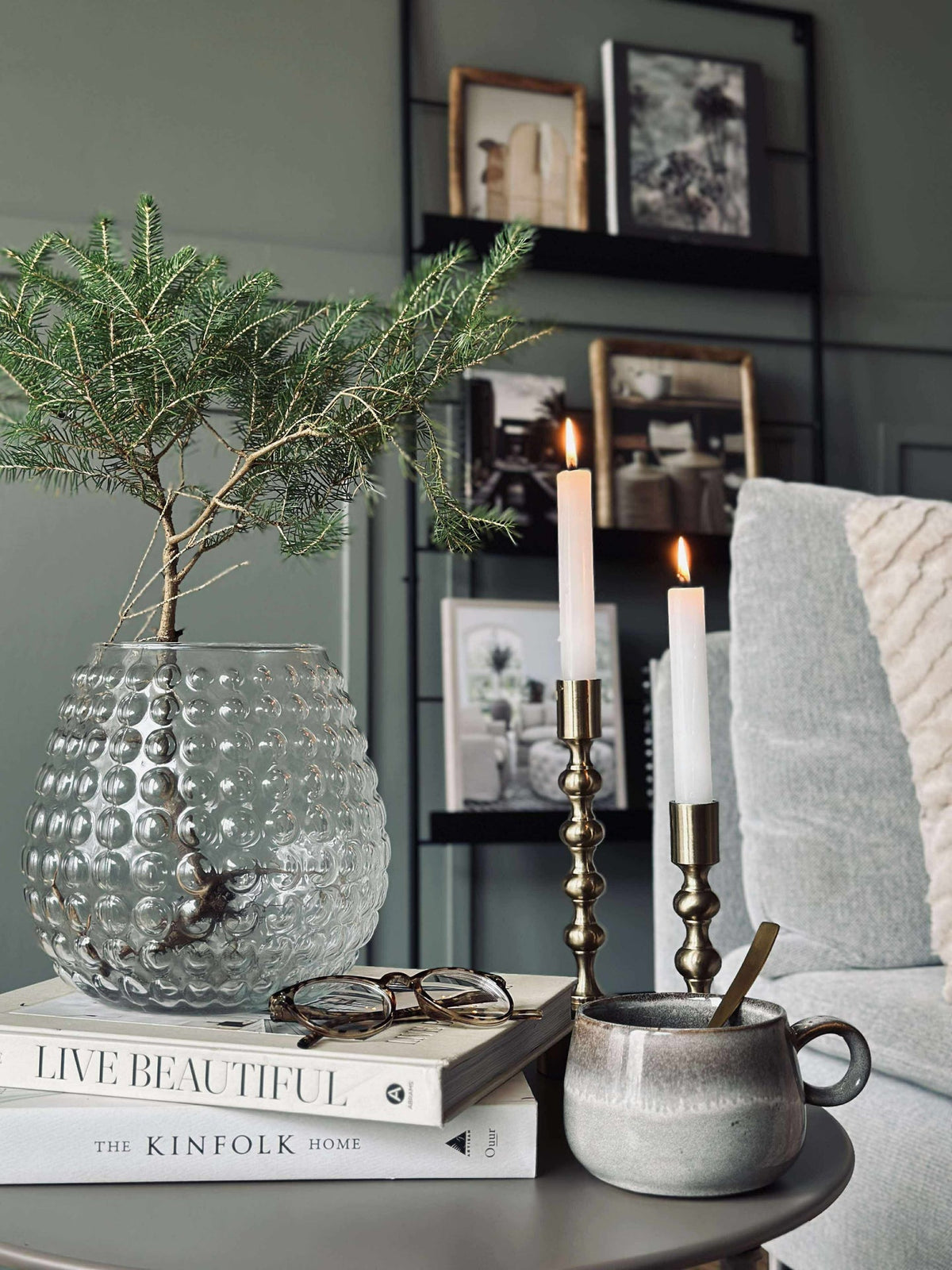 Vase Clear dots