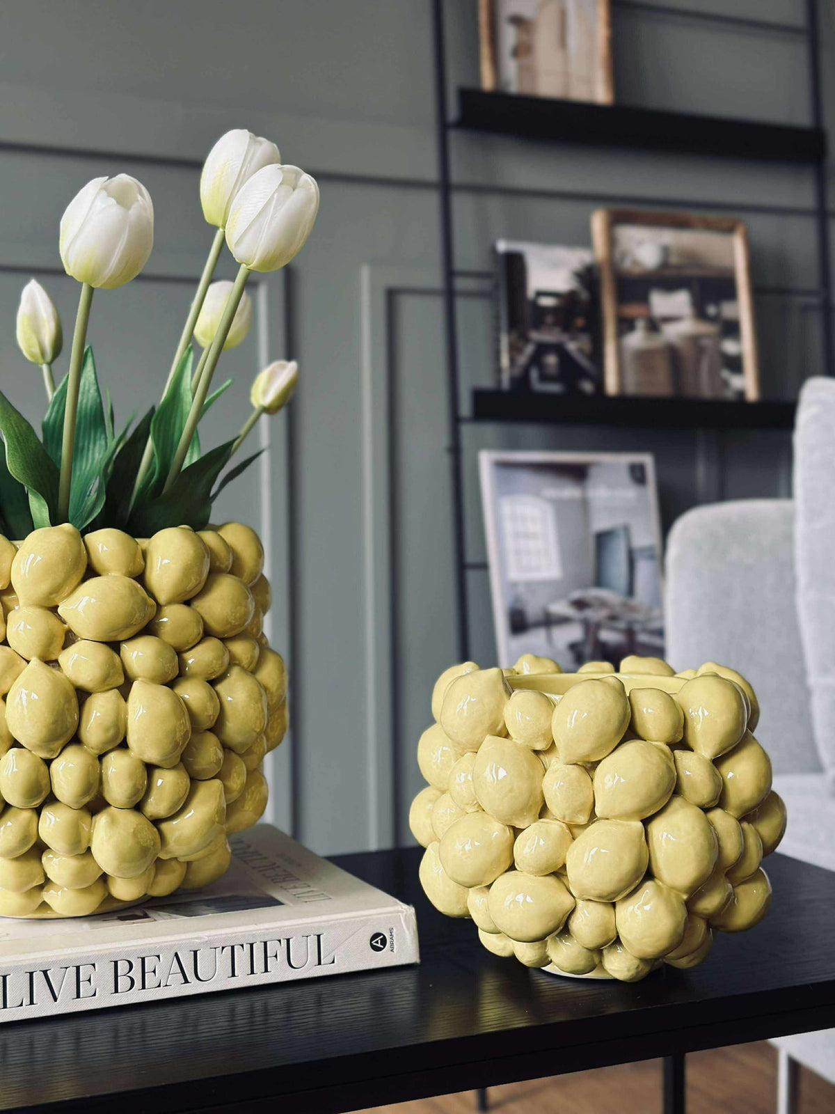 Skjuler CITRUS small - Håndlaget stentøy