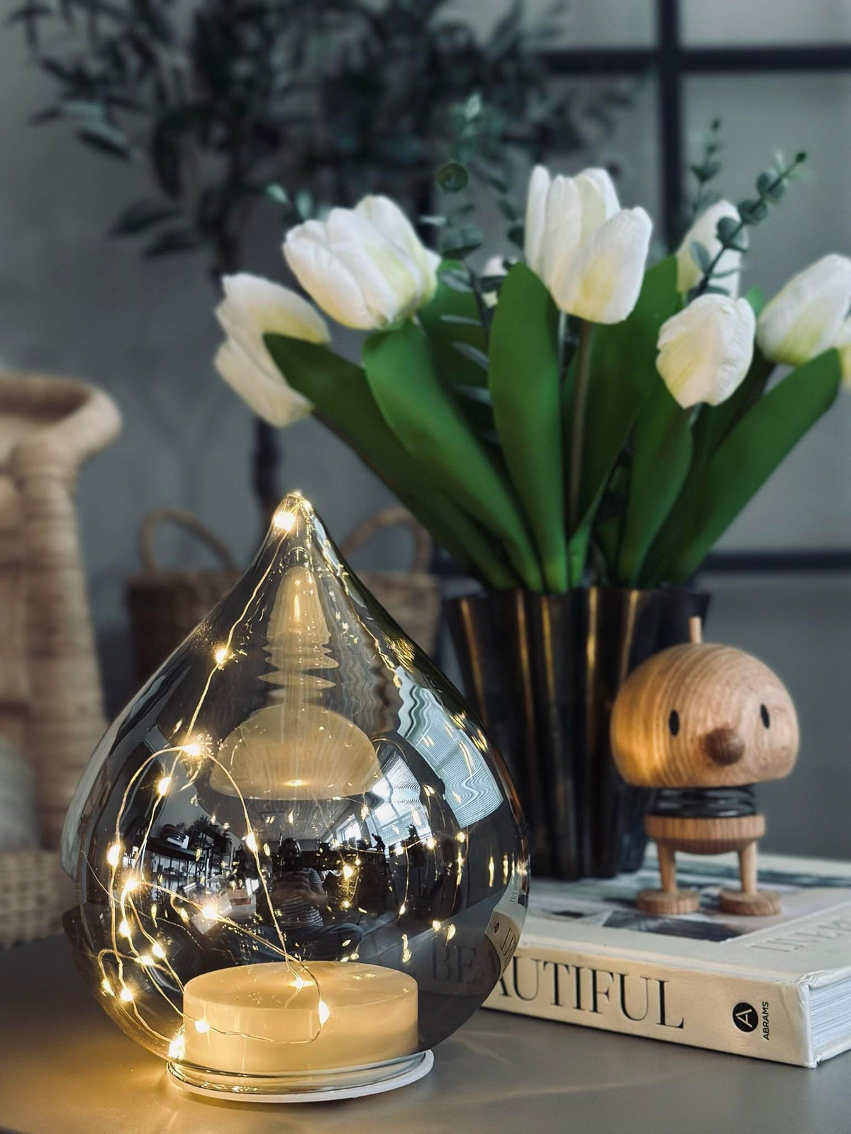 Drop LED-lampe - 19 cm