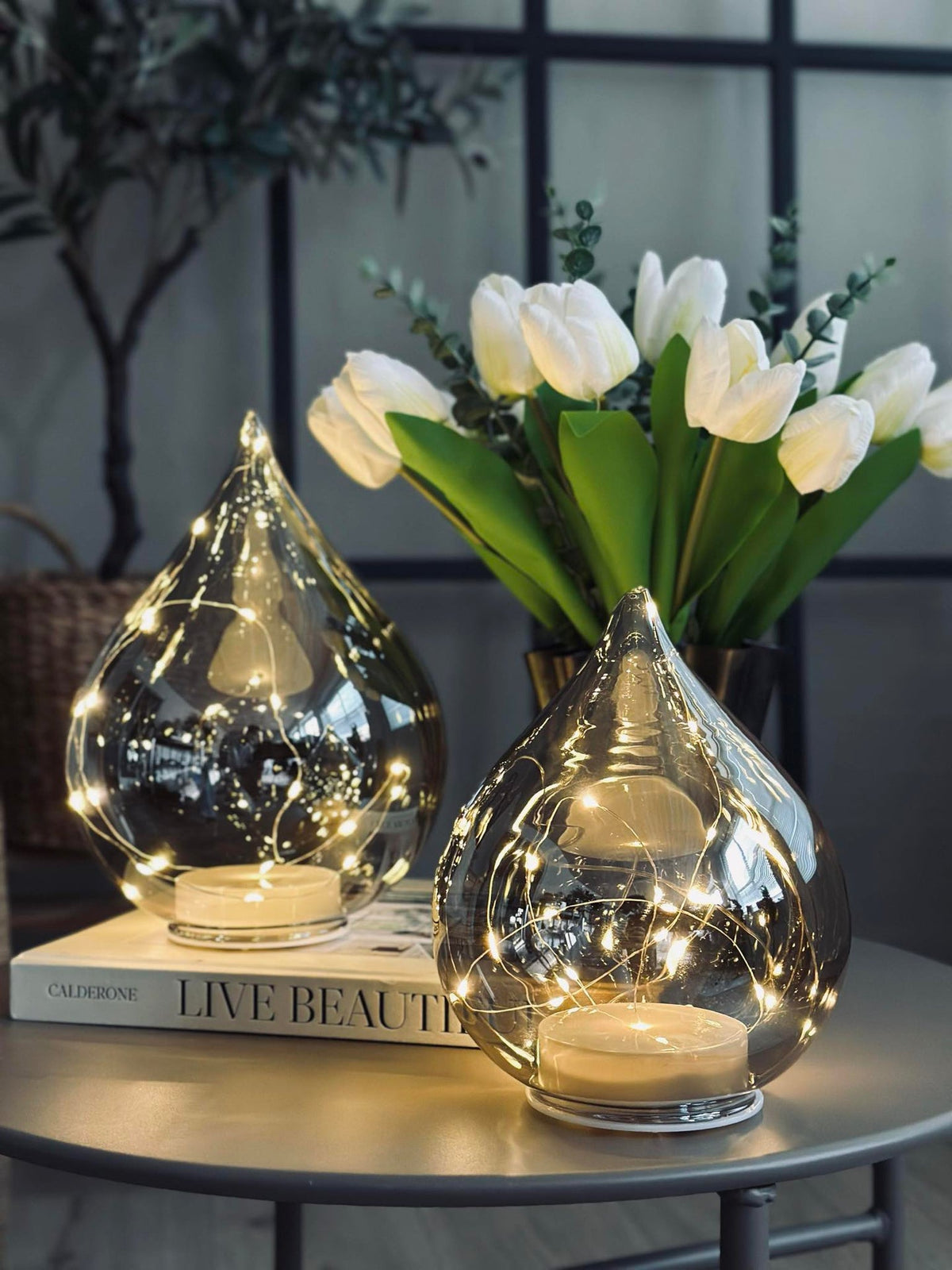 Drop LED-lampe - 19 cm