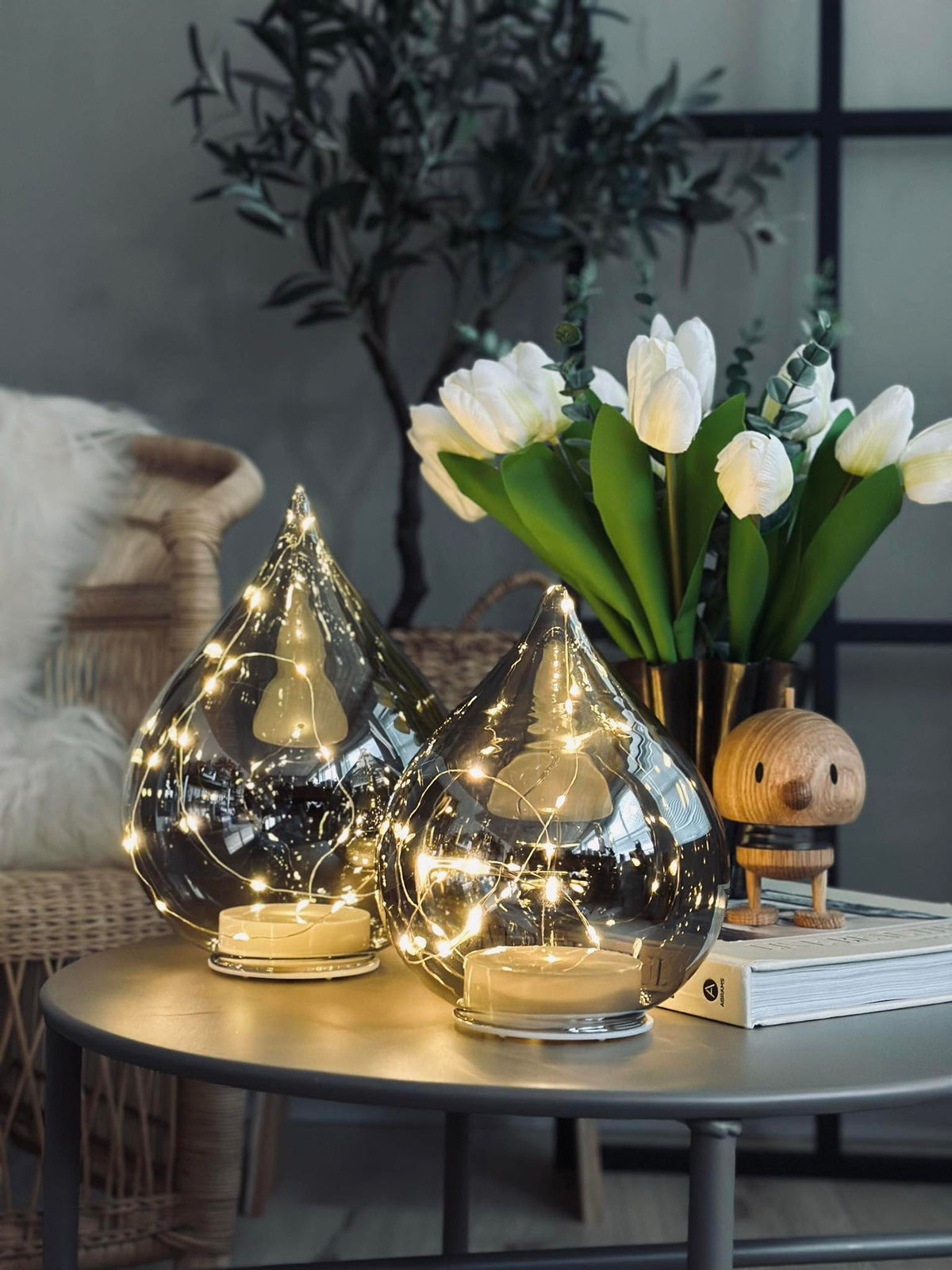 Drop LED-lampe - 19 cm