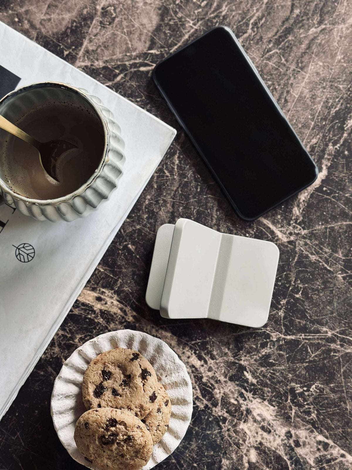 Mobiltelefonholder - Kontor - Pebble grey