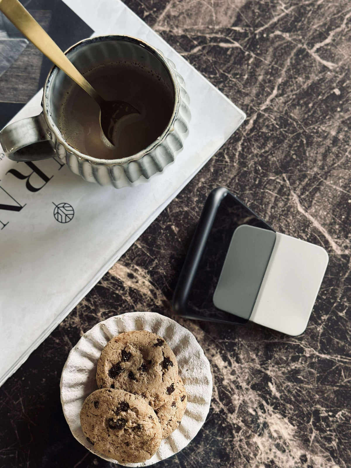 Mobiltelefonholder - Kontor - Pebble grey