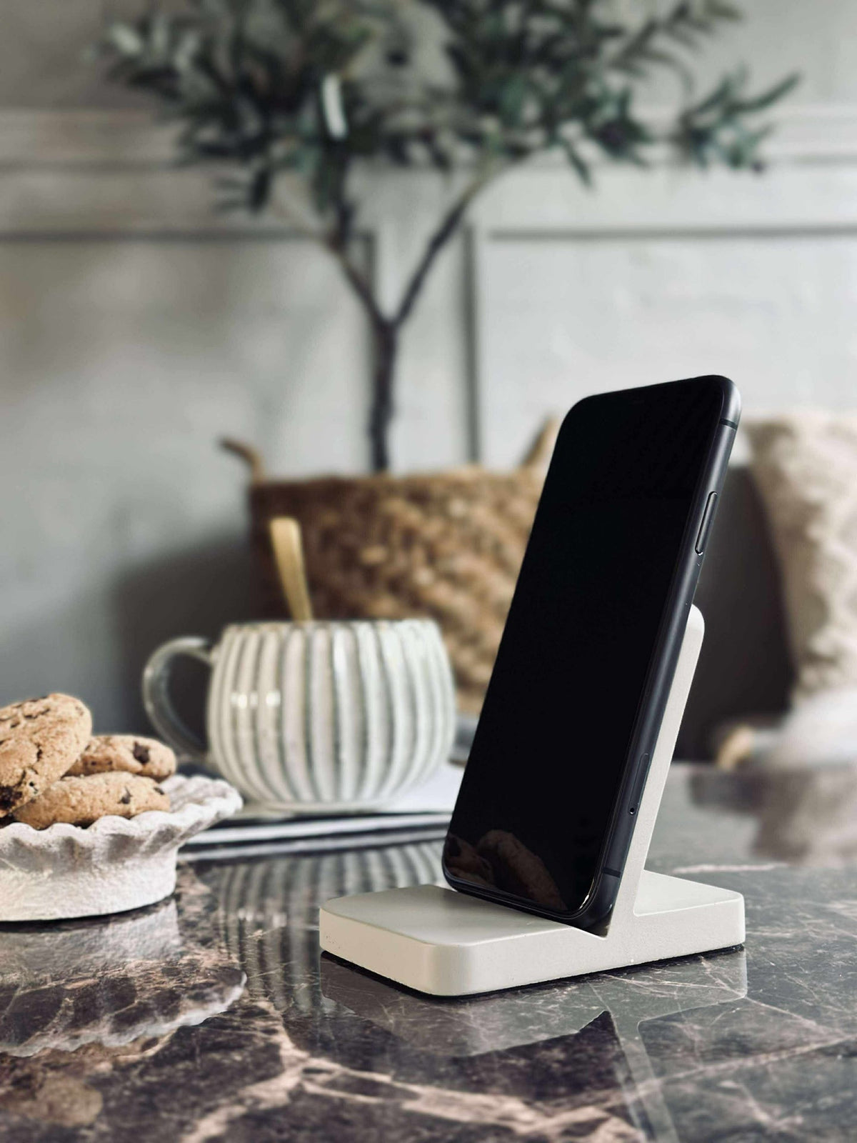 Mobiltelefonholder - Kontor - Pebble grey