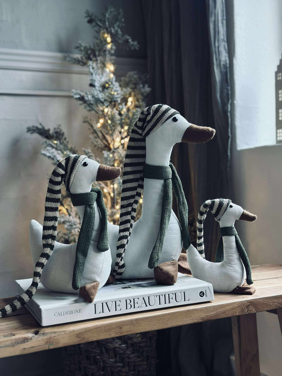 Juleand med grønn lue - Medium