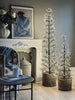 Juletre med 600 LED-lys - Black