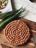 Bordskåner DOTS - Terracotta ull