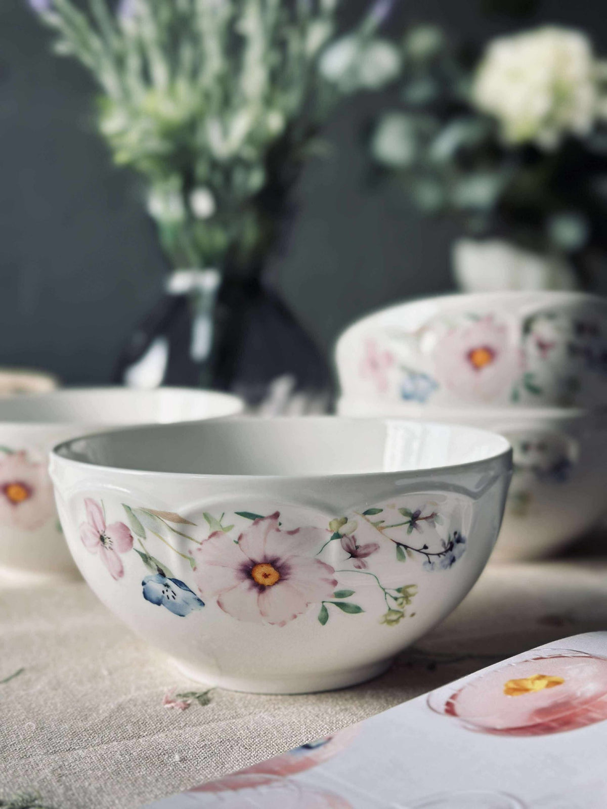 Skål Flora Lilla
