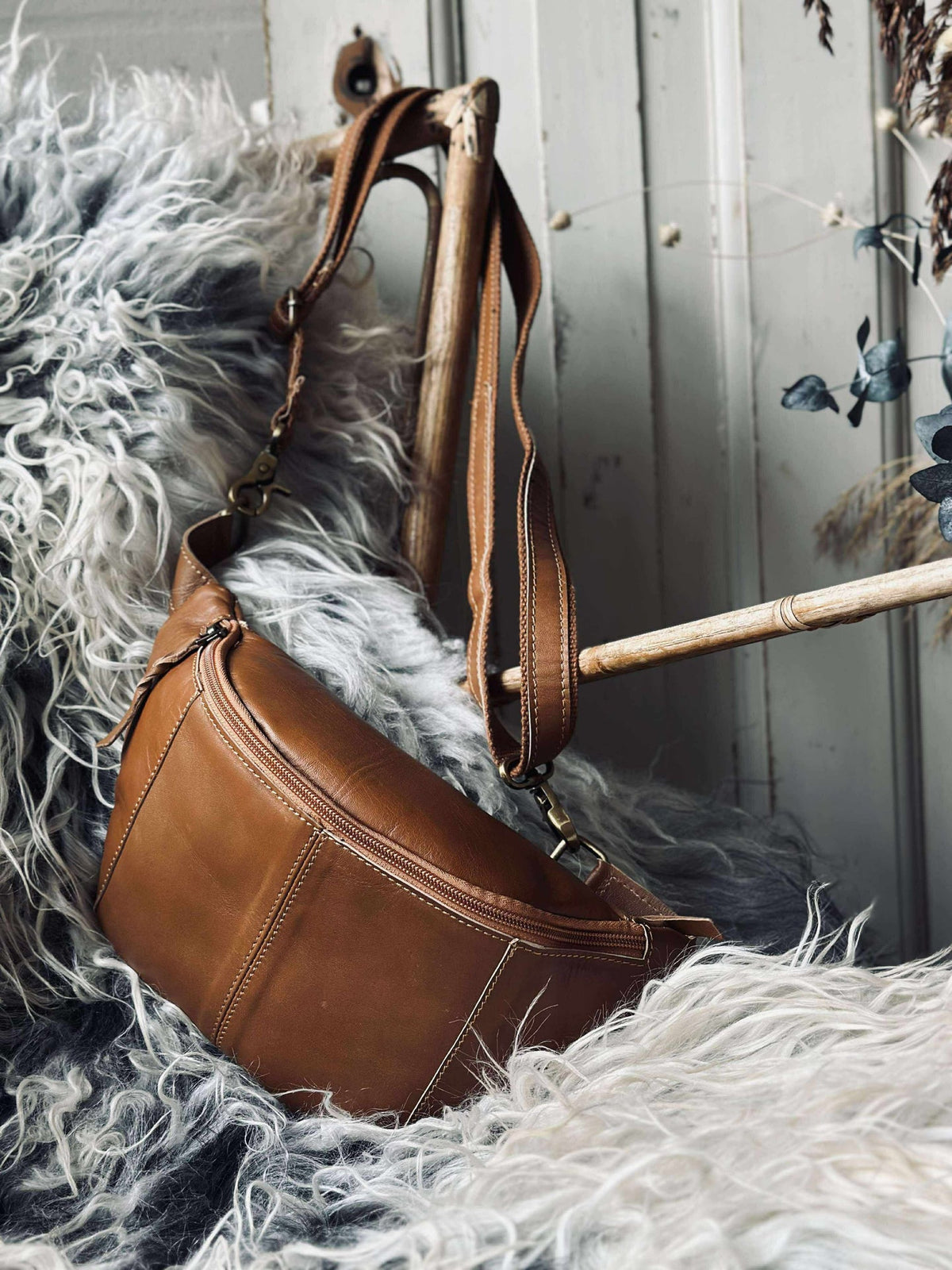 Bumbag Anna - Cognac