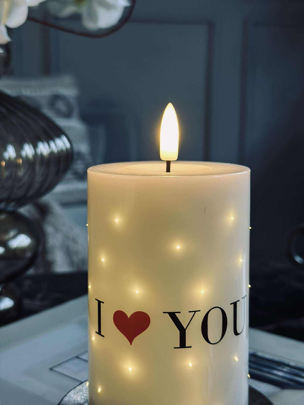 LED Bloklys TWINKLE - Love
