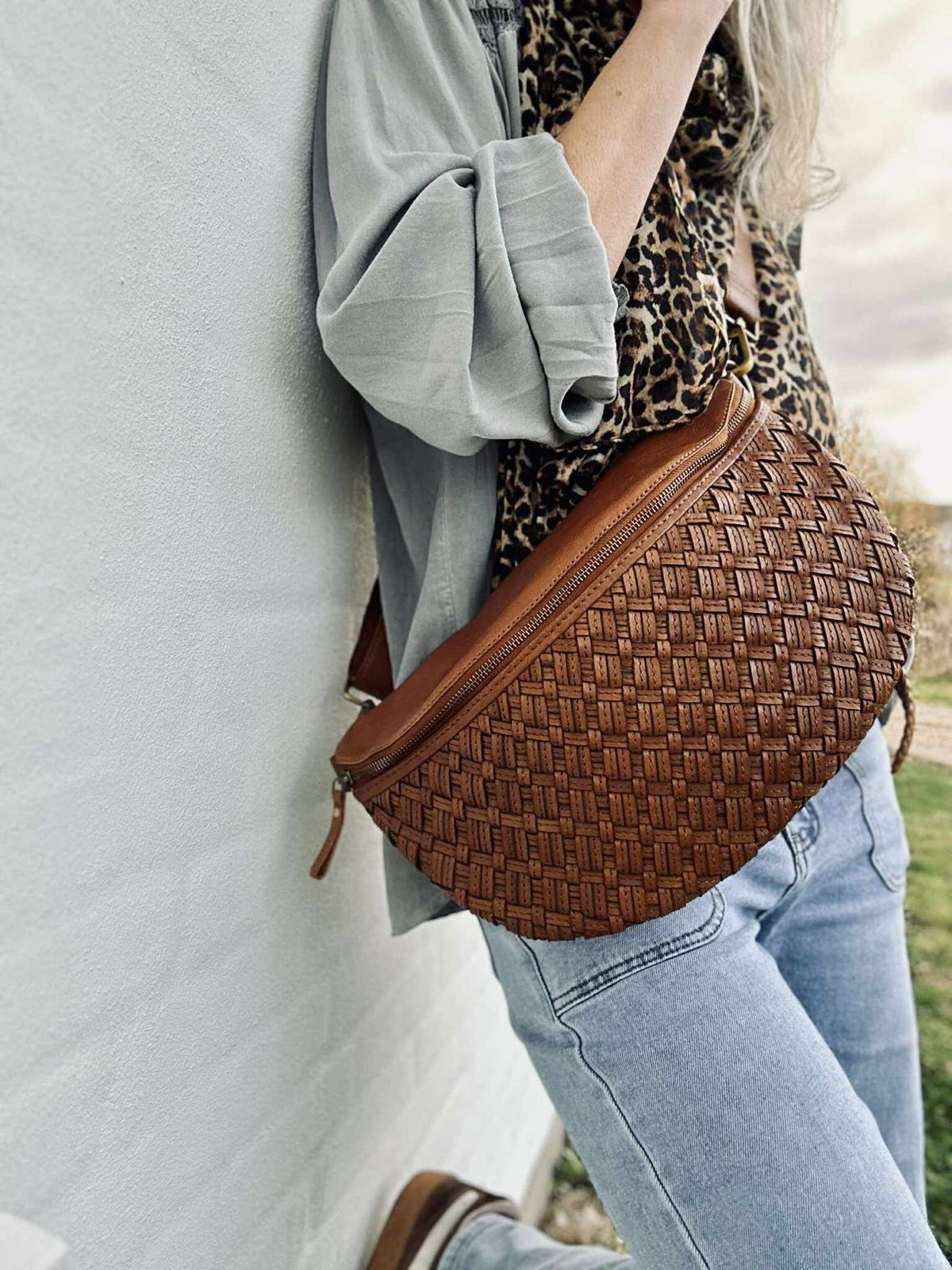 Bumbag Mika cognac