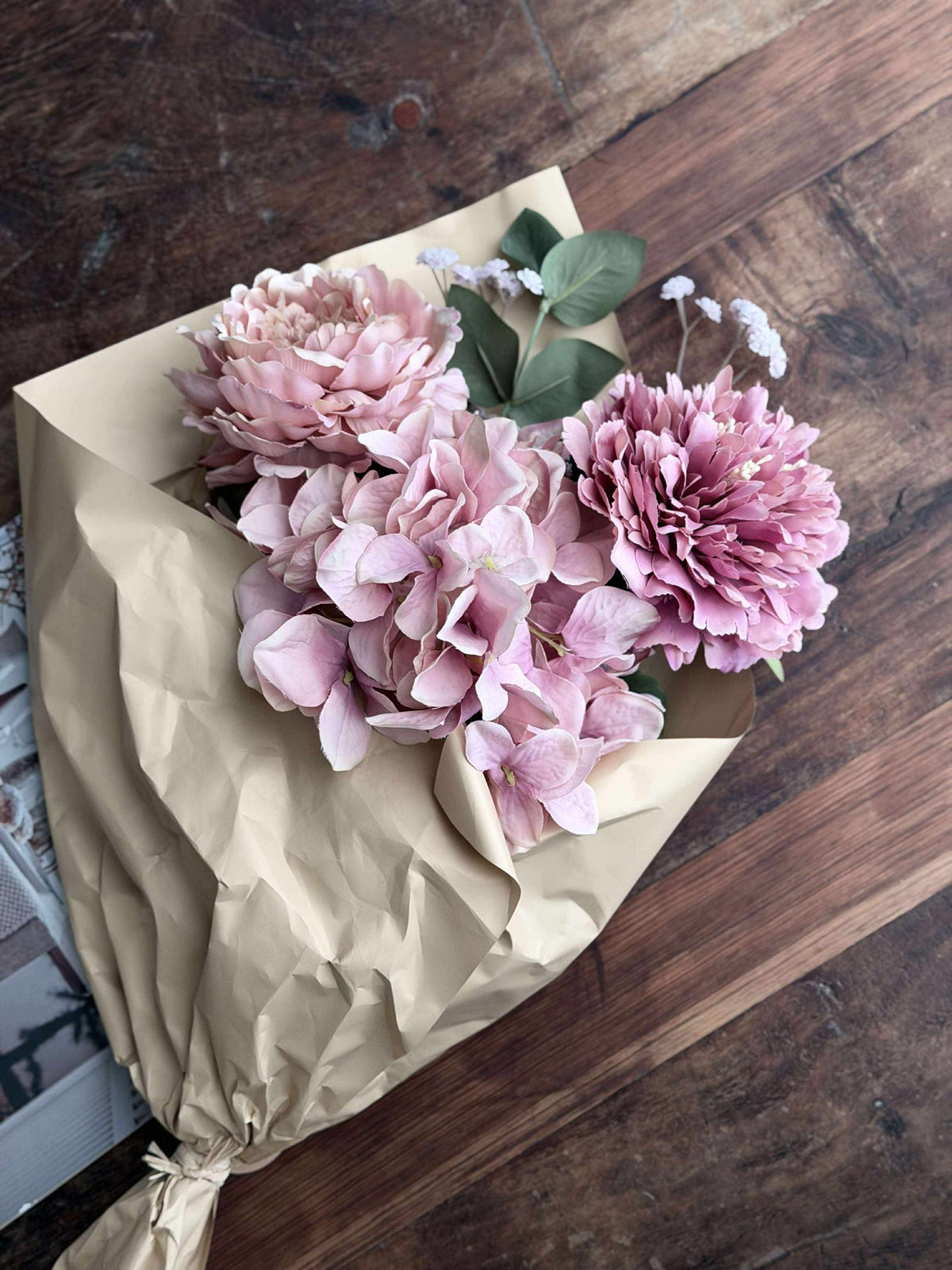 Bukett - Hortensia pink