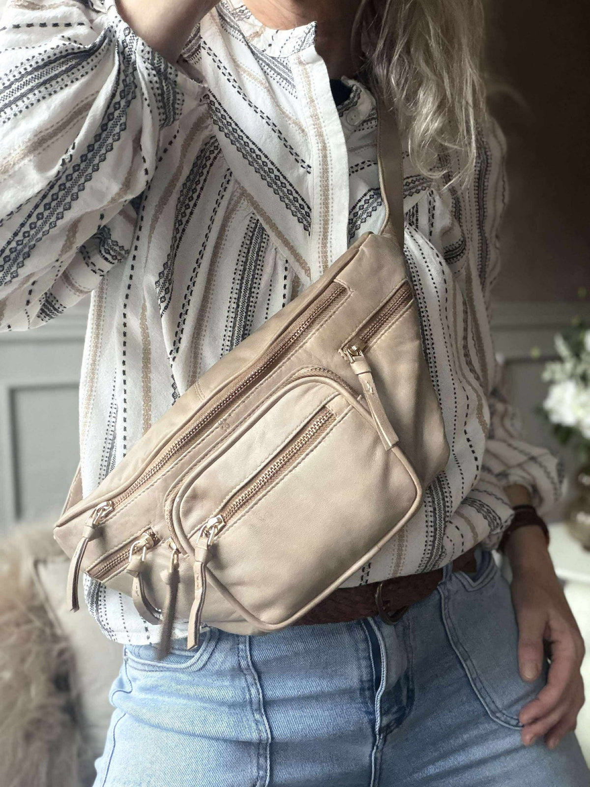 Bumbag – VINTAGE beige