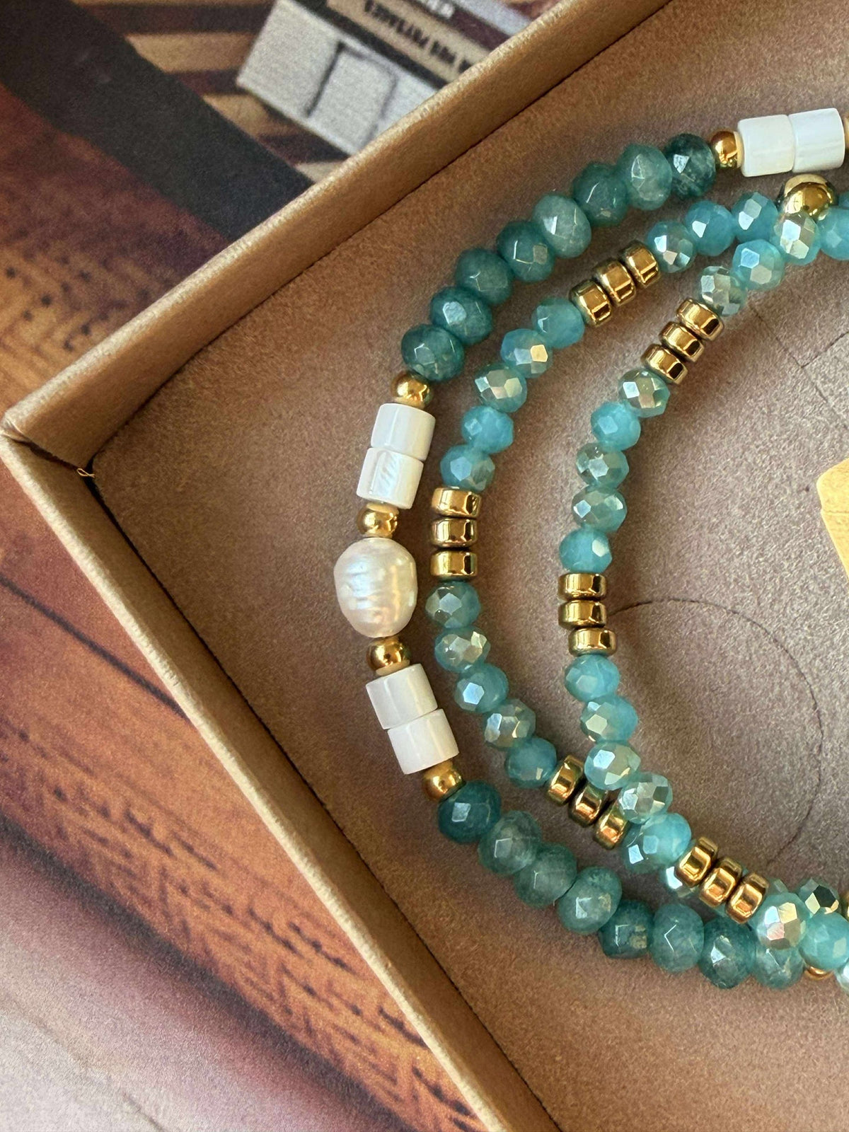 Armbånd Sarabella Ocean – Sett med 3 stk