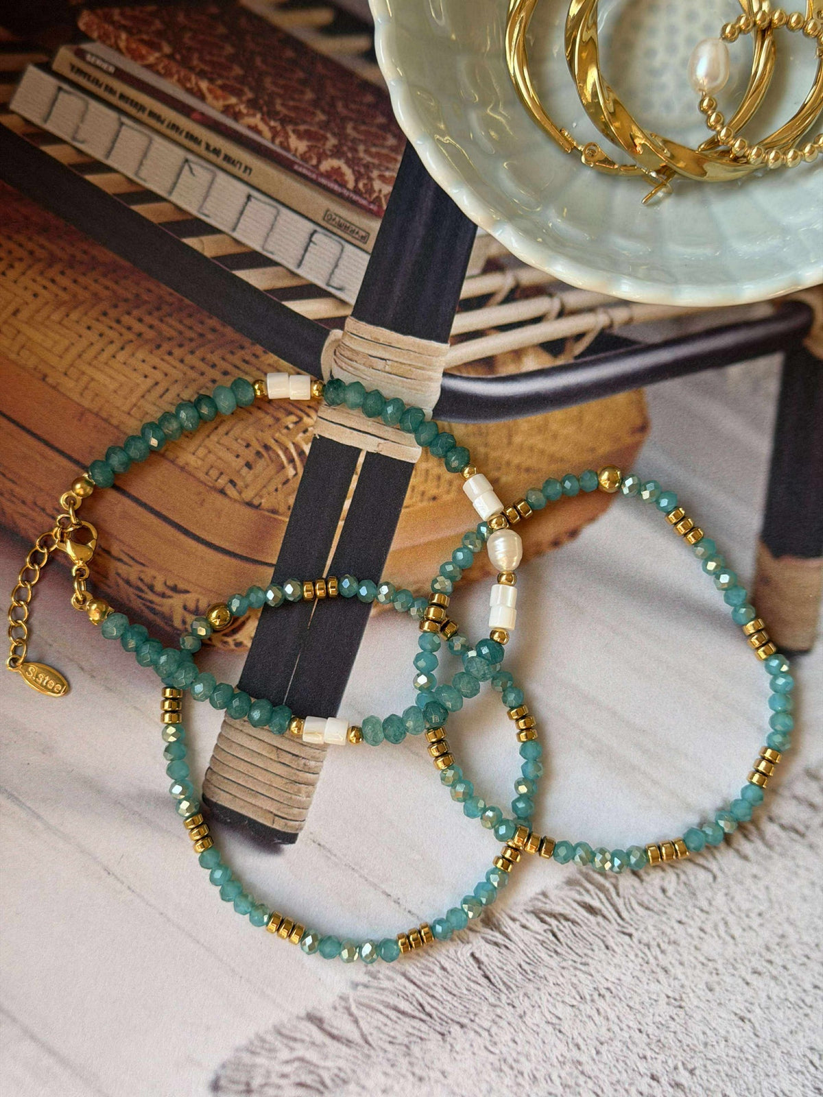 Armbånd Sarabella Ocean – Sett med 3 stk