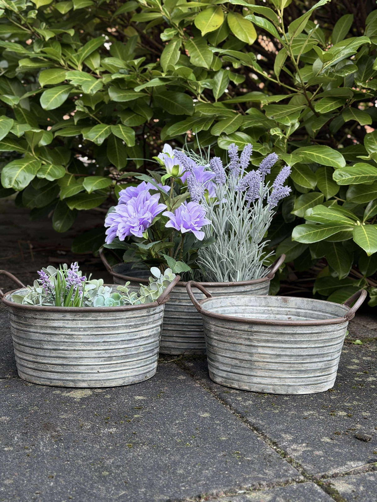 Sink baljer - Sett med 3 stk. Mørk kant