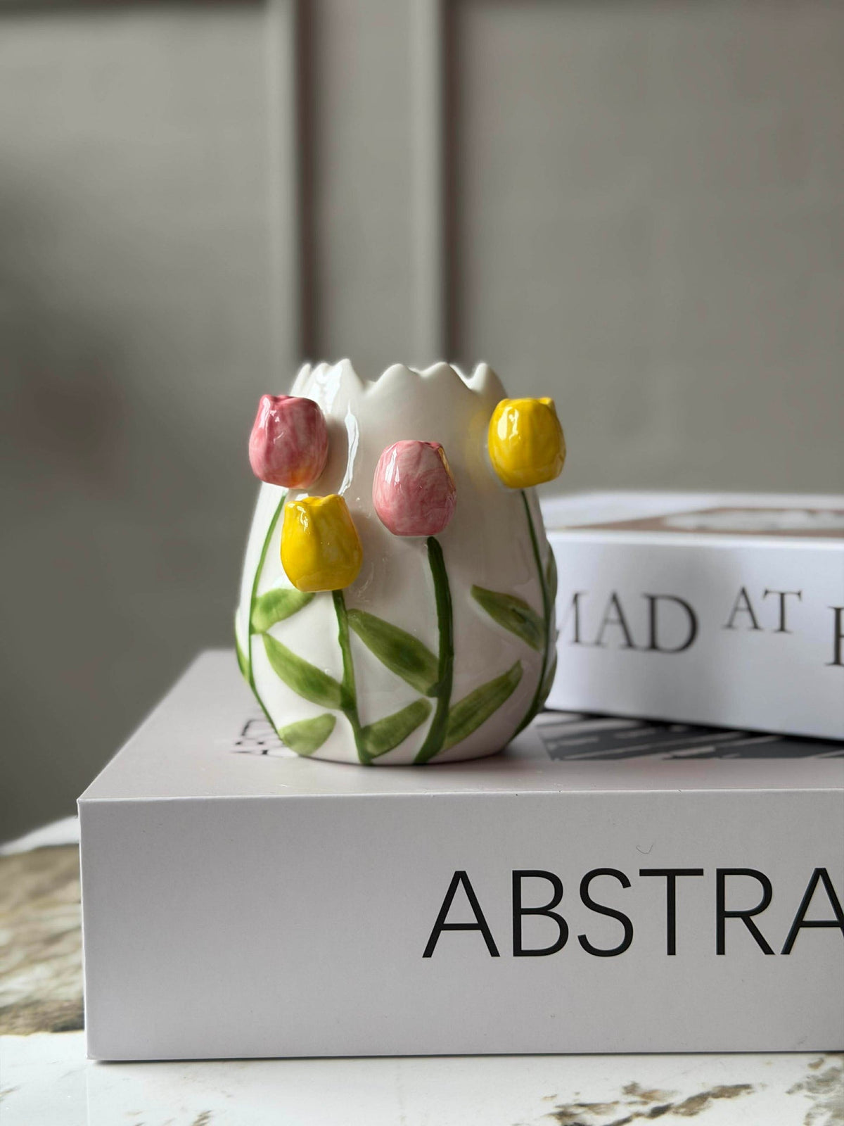 Vase med tulipaner - Flere størrelser