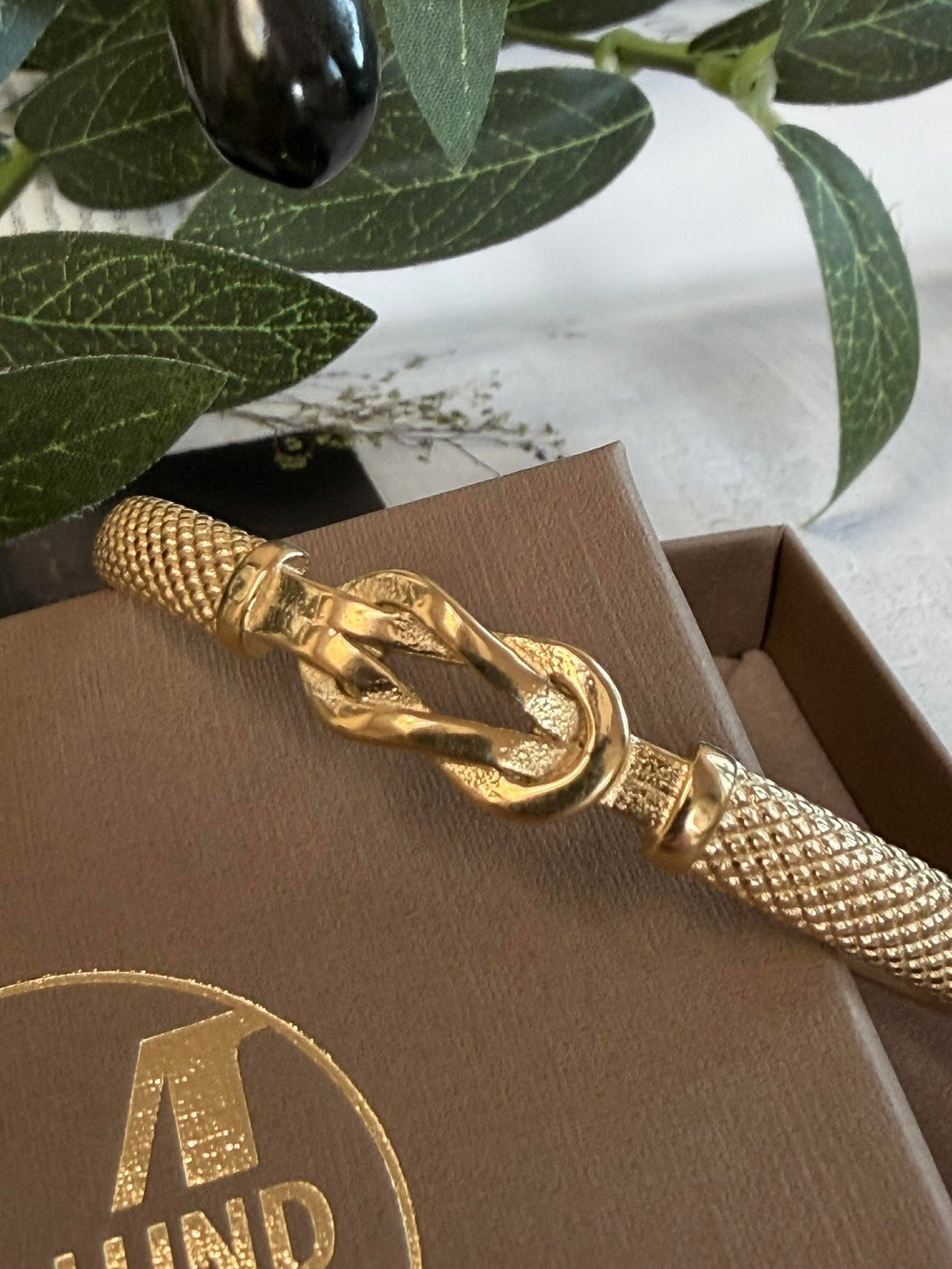 Armring AURELIA forgylt