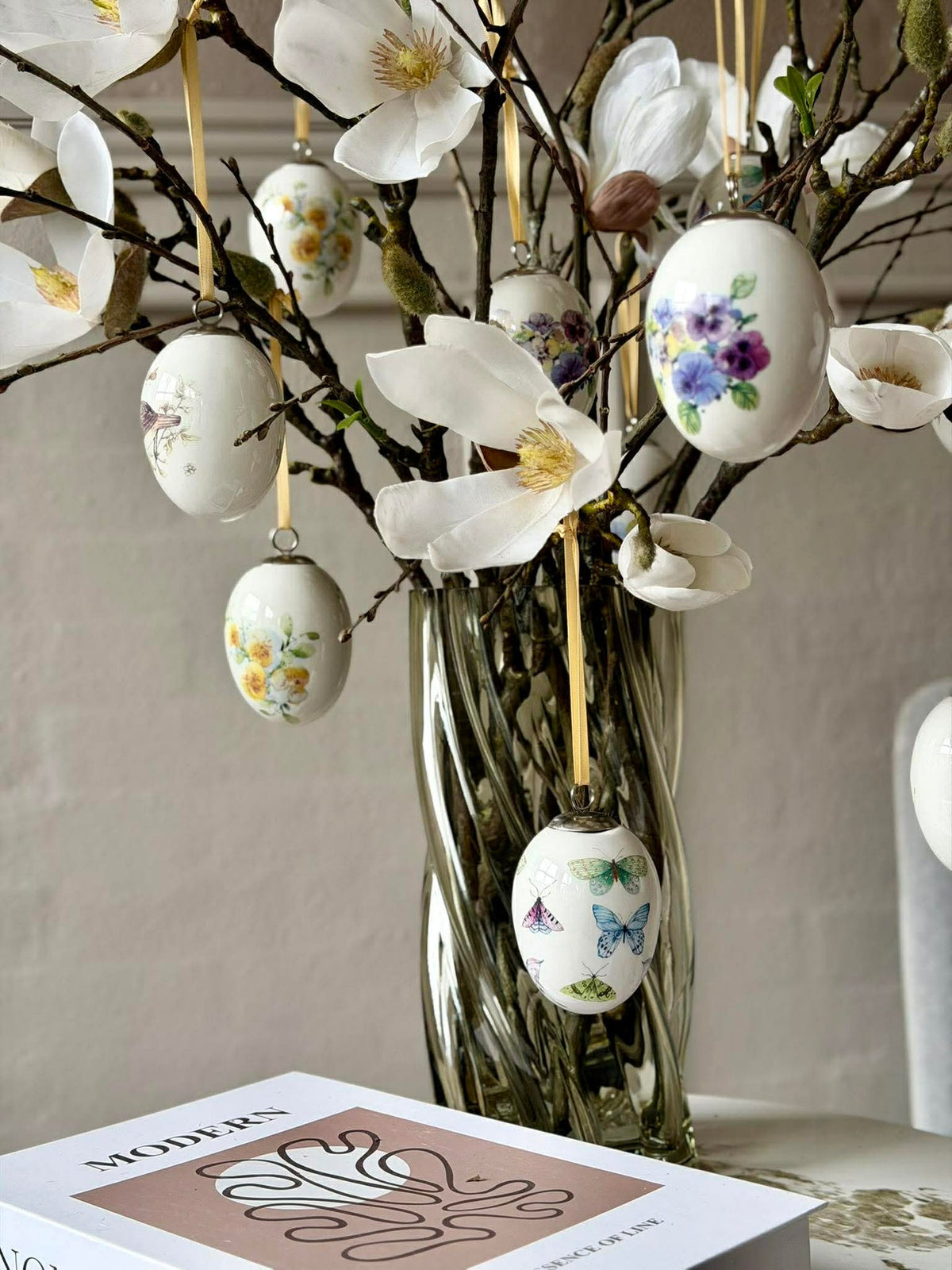 Påskeegg porselen - MIX
