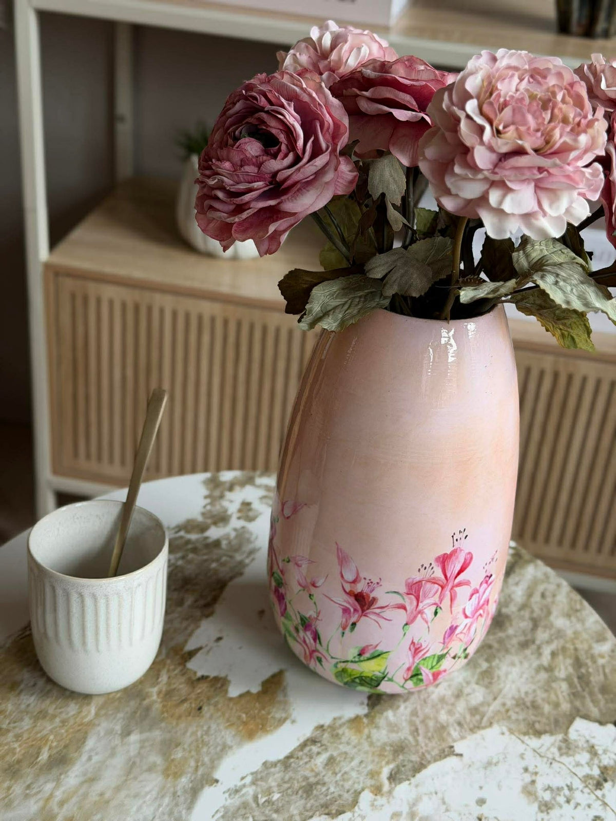 Vase - Flower print
