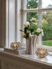 Lysestake beige lotus  - Sett med 2 stk