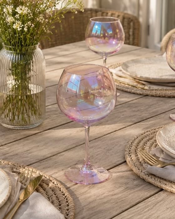 Gin tonic glass - Rosa 2.sortering
