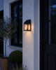 Vegglampe med solceller - 1 stk