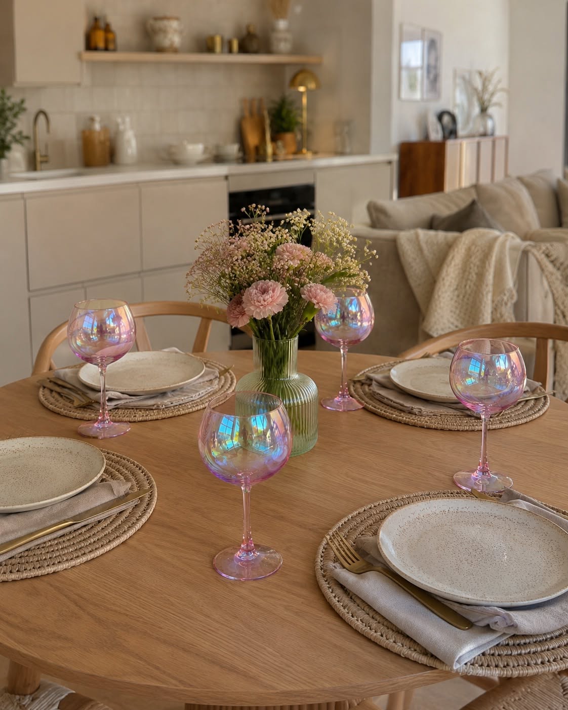 Gin tonic glass - Rosa 2.sortering