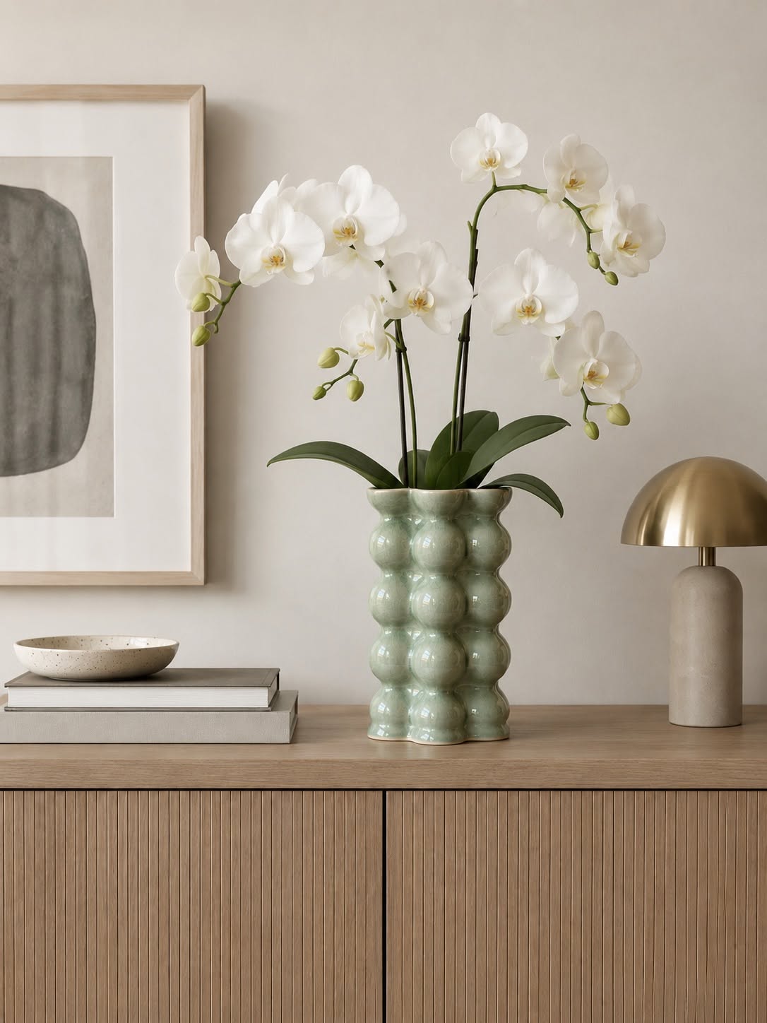 Vase keramikk - Green