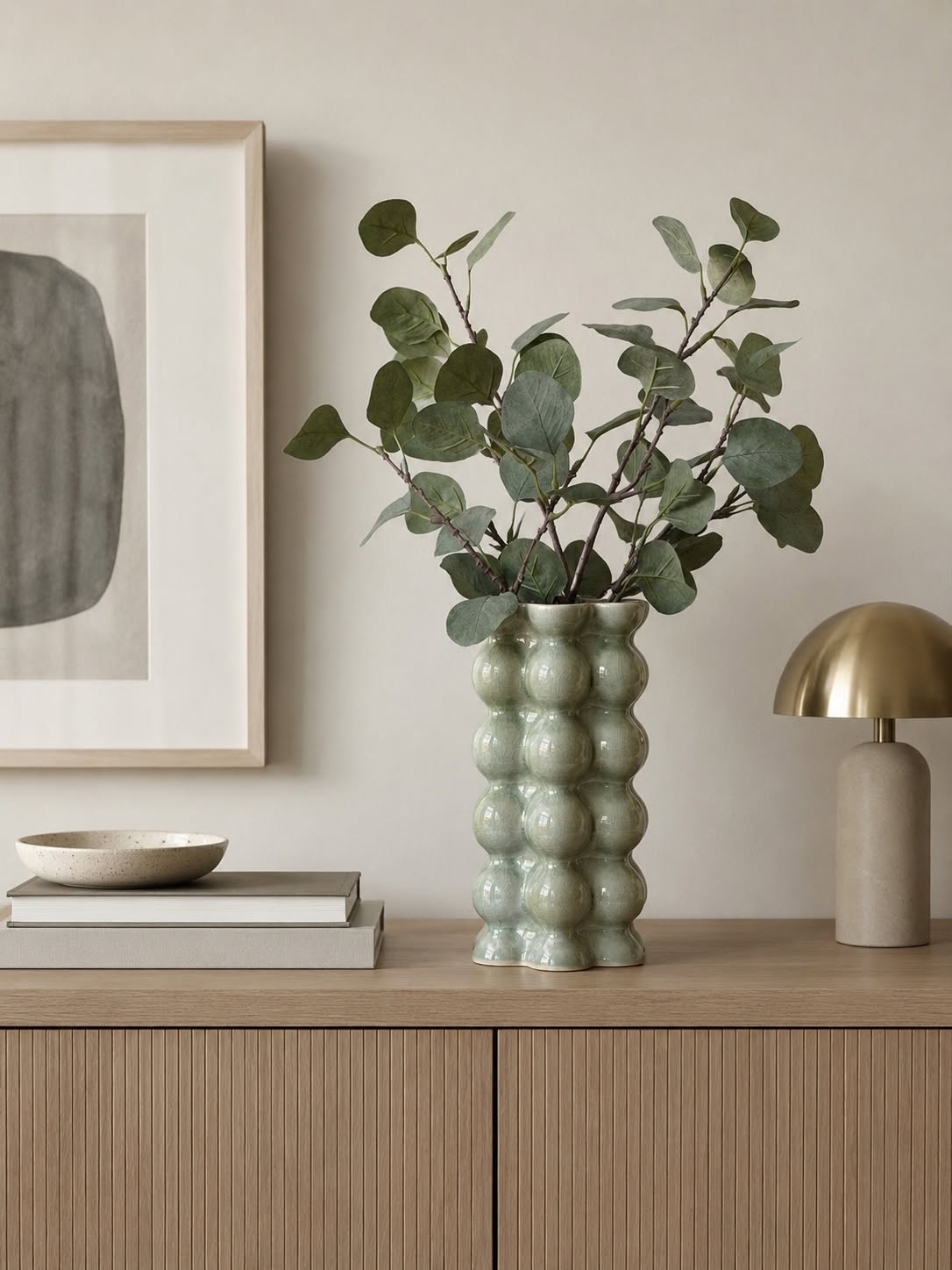 Vase keramikk - Green