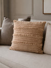Pute med fyll 45x45 cm - Beige