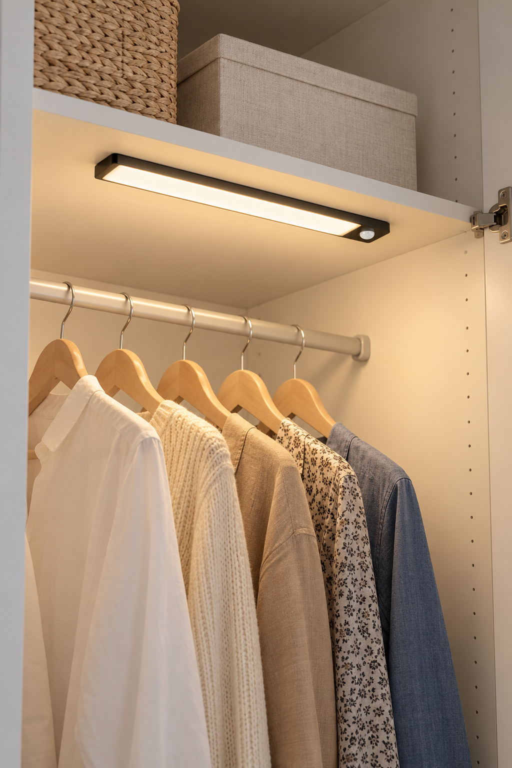 LED skaplampe med sensor - Magnetoppheng