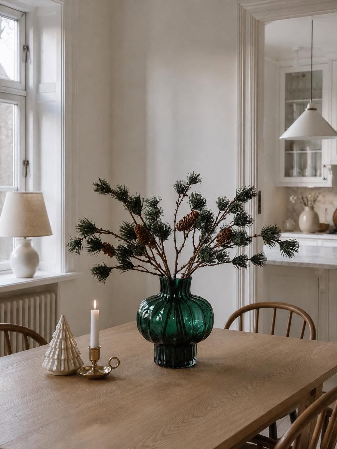 Vintergreiner med kongler
