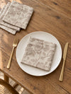 Servietter JACQUARD Sand - 4 stk