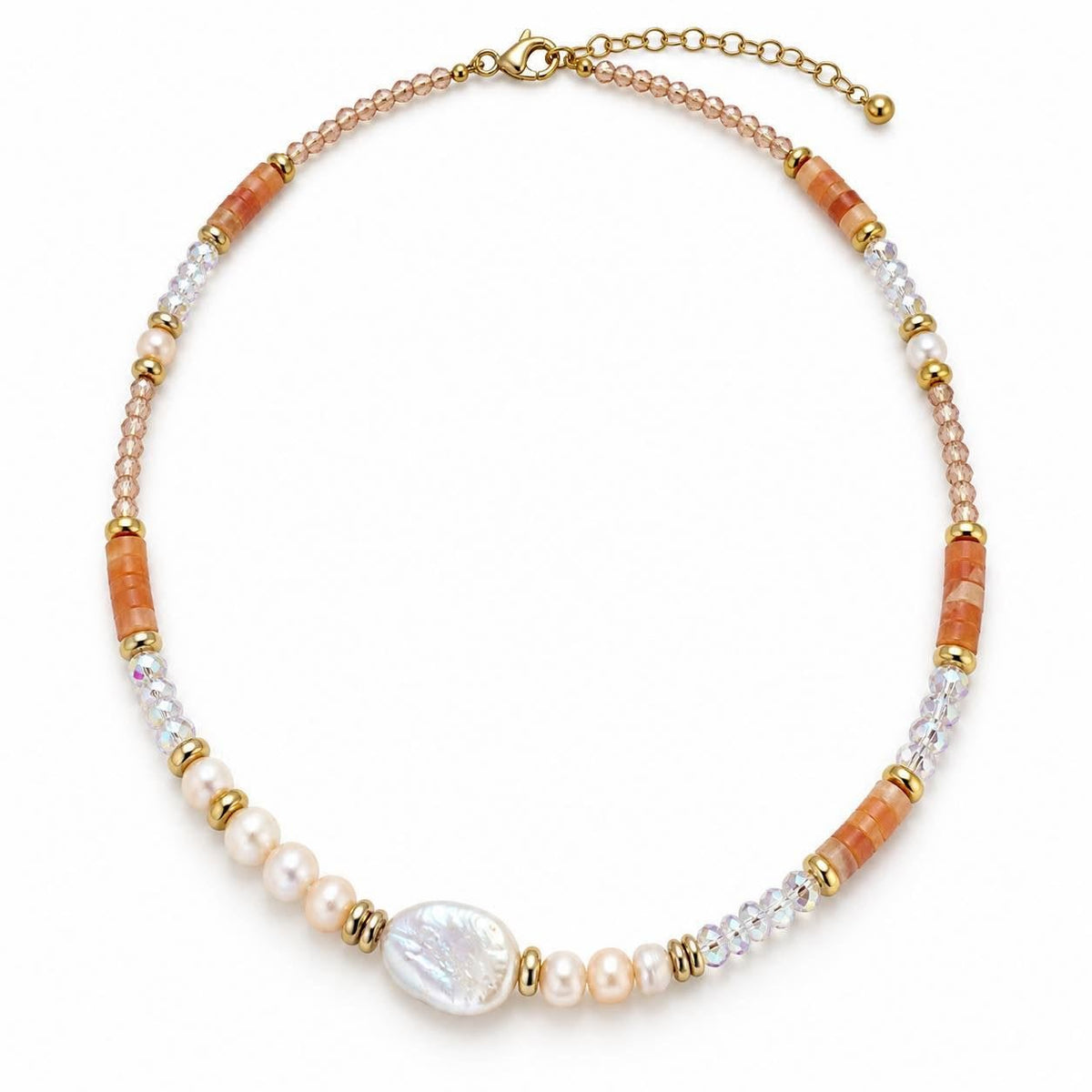 Halskjede Dolly 18K forgylt