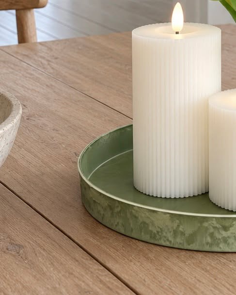 Bakke betong-look - Liten grønn
