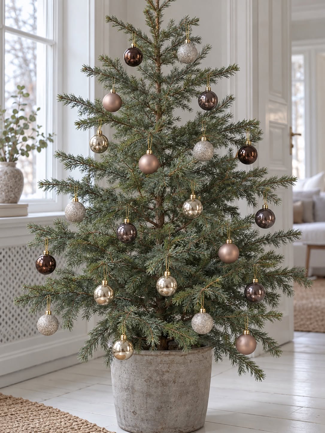 Julekuler 20 stk – Brune nyanser