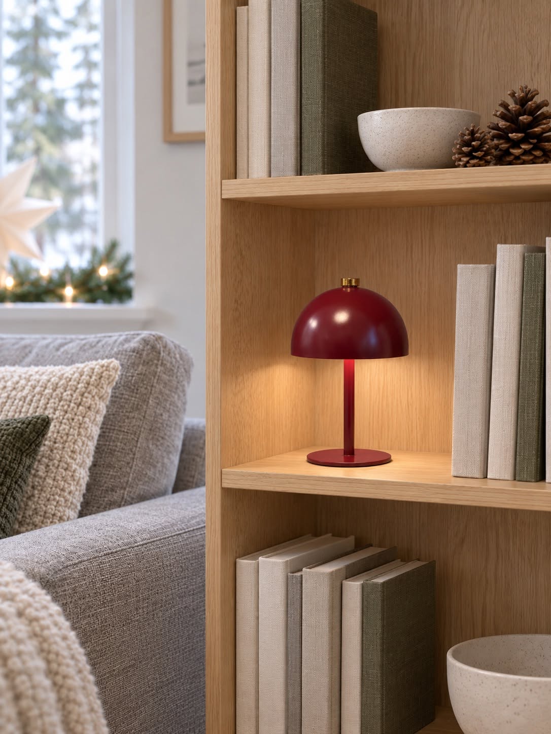 Mini-lampe - Bordeaux