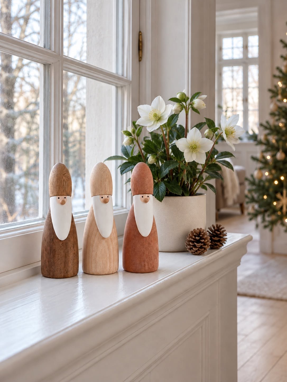 De 3 vise menn - wood – trefigurer