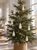 Juletre porselen - White MIX